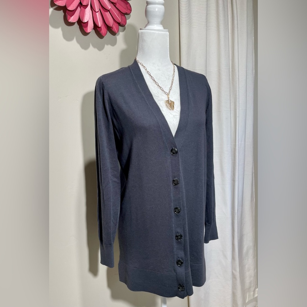 LOFT Wool Blend Cardigan | Medium